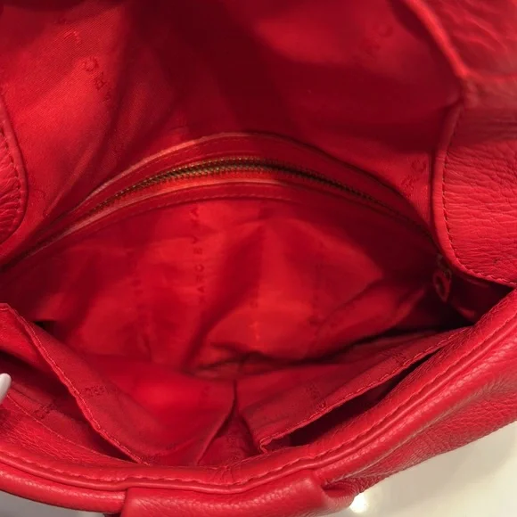 Marc by Marc Jacobs Natasha Q salmon/Red Crossbody Bag with Adjustable Strap - Picture 6 of 8